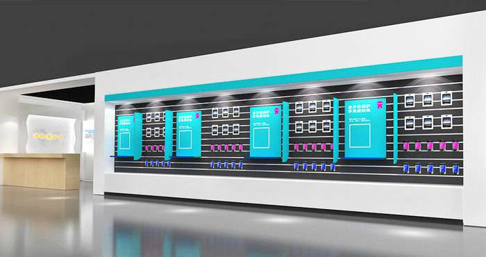 鄭州蘋果手機(jī)專賣店裝修設(shè)計效果圖